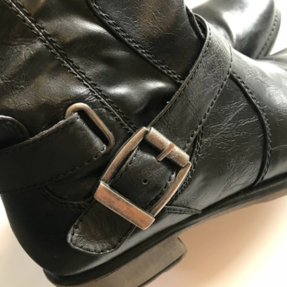 bare trap knee high boots